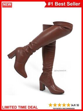 Women's Pointy Toe High Heel Over The Knee Thigh High Boots